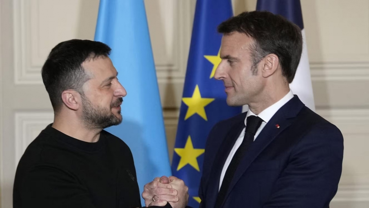 Tổng thống Pháp Macron chuẩn bị thăm Ukraine để bàn về viện trợ