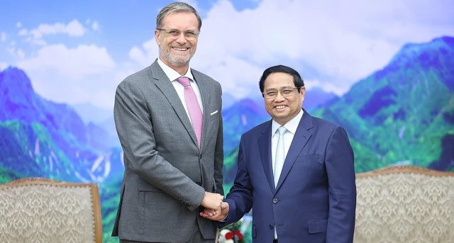 Thủ tướng Chính phủ Phạm Minh Chính tiếp Đại sứ Pháp