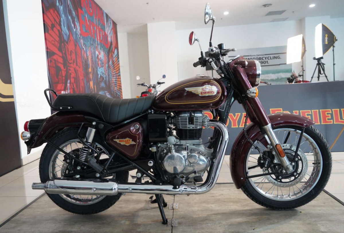 Khám phá Royal Enfield Bullet 350 2024, giá khởi điểm từ 124,8 triệu đồng