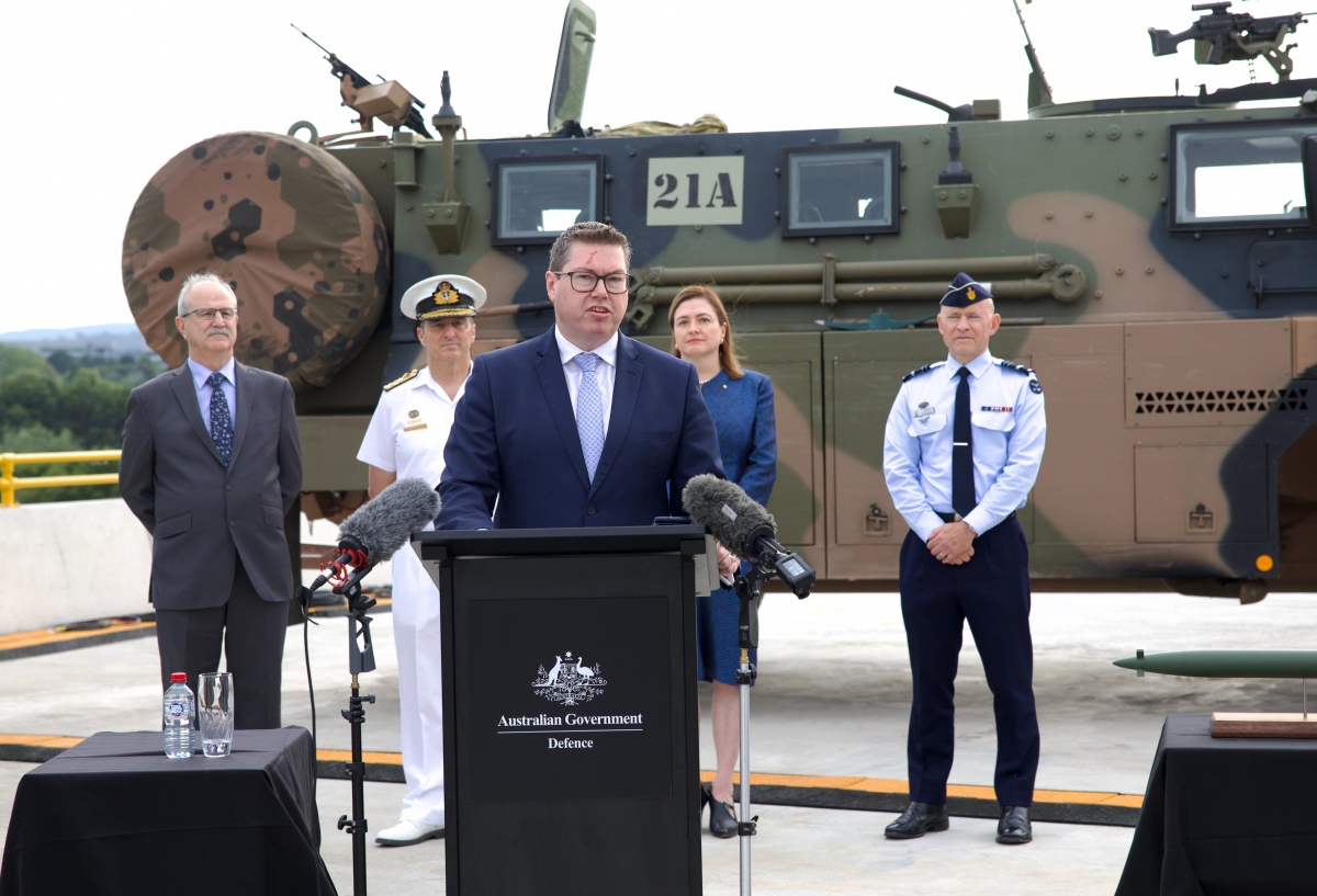 Australia hướng tới mục tiêu trở thành cường quốc thương mại quốc phòng