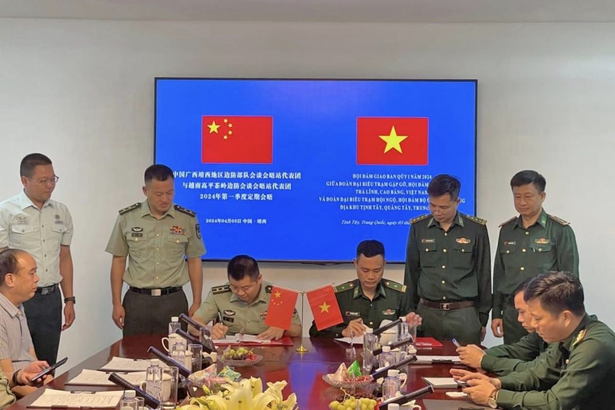 Tăng cường phối hợp bảo vệ biên giới giữa Bộ đội Biên phòng Việt Nam và Trung Quốc