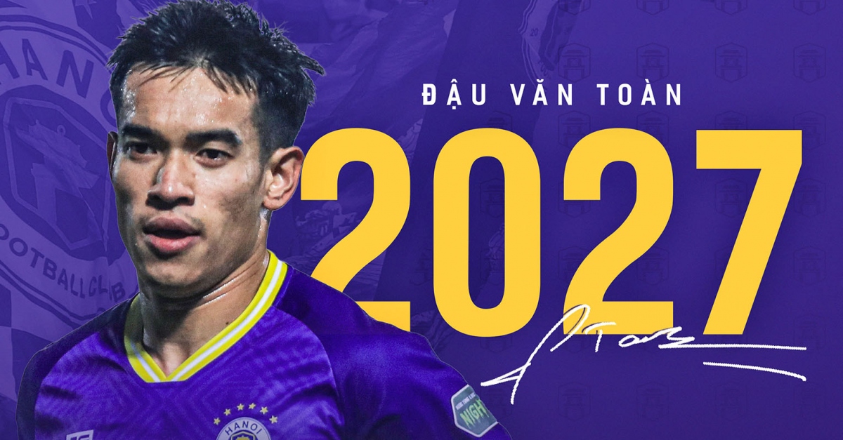 Chuyển nhượng V-League 2023/2024: Hà Nội FC gia hạn với Văn Toàn
