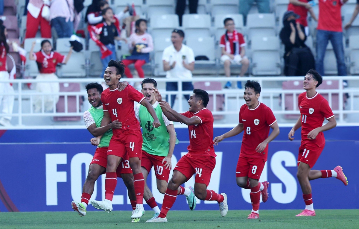Kết quả U23 châu Á 2024 hôm nay 18/4: U23 Indonesia tạo địa chấn