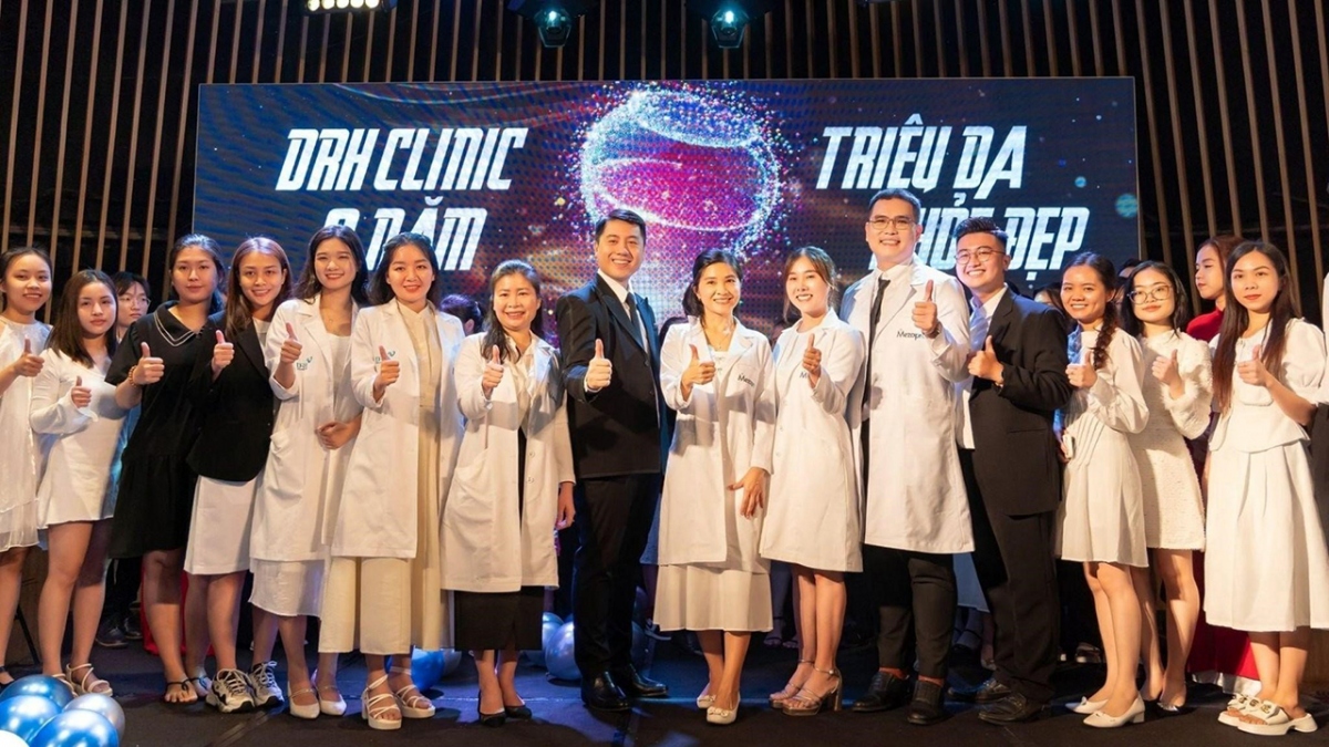 DRH Clinic đánh dấu 8 năm đồng hành cùng làn da Việt