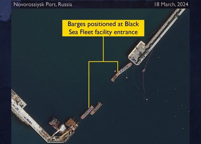 Nga mang sà lan chặn tàu không người lái của Ukraine tấn công Hạm đội Biển Đen