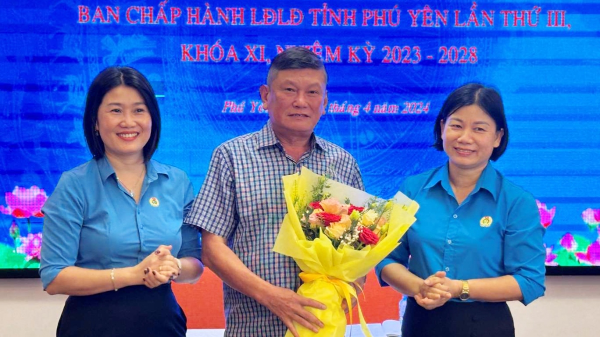 Giám đốc Sở TN&MT được bầu làm Chủ tịch Liên đoàn Lao động tỉnh Phú Yên