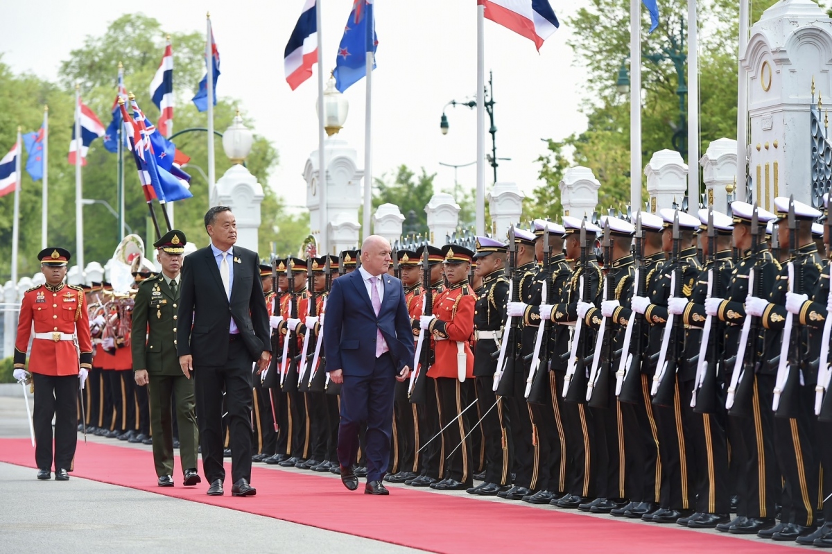 Thái Lan, New Zealand nhất trí xây dựng quan hệ “Đối tác chiến lược”