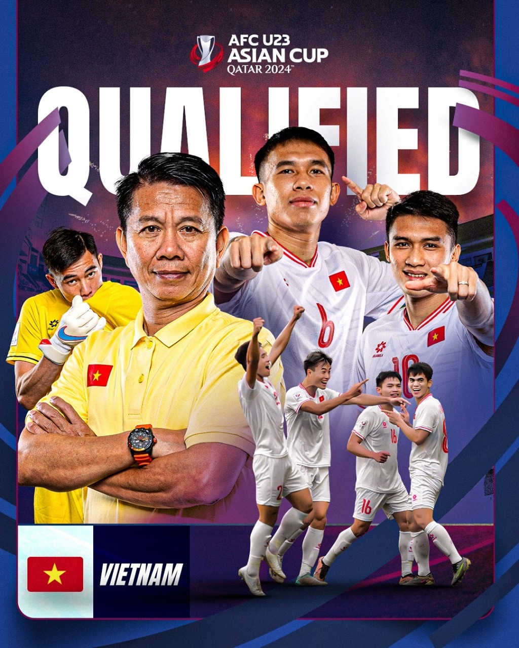 U23 Việt Nam và các đội bóng đã vào tứ kết U23 châu Á 2024