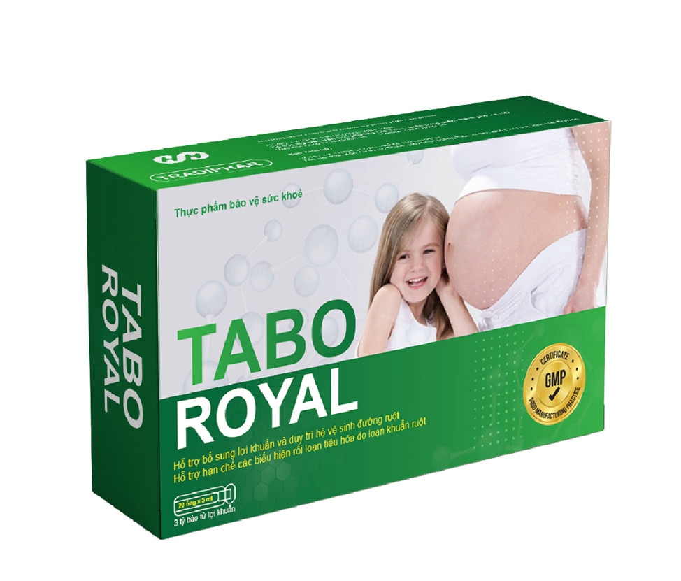 Tabo Royal xử lý triệt để táo bón, biếng ăn ở trẻ được chuyên gia khuyên dùng