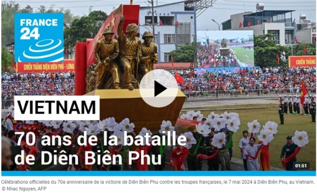 French media reflect on 70th anniversary of Dien Bien Phu Victory