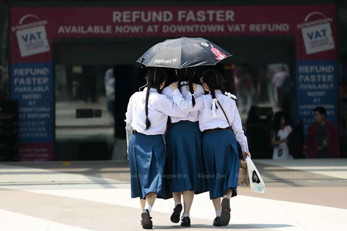 Thái Lan cân nhắc cho học sinh nghỉ học vào những ngày nắng nóng cao điểm