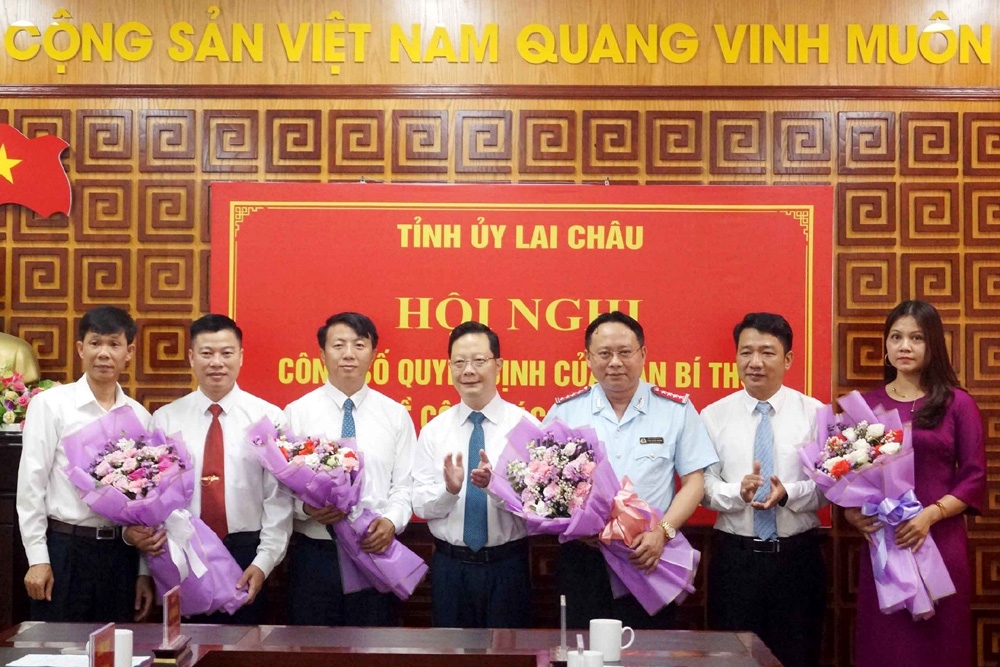Ban Bí thư Trung ương Đảng chuẩn y các chức danh UBKT Tỉnh ủy Lai Châu