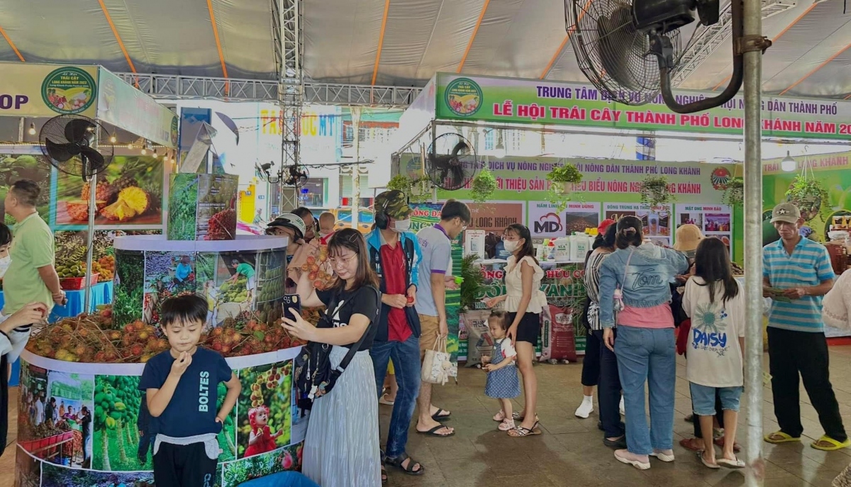 Nông dân livestream bán hàng tại “thủ phủ” trái cây Đông Nam Bộ