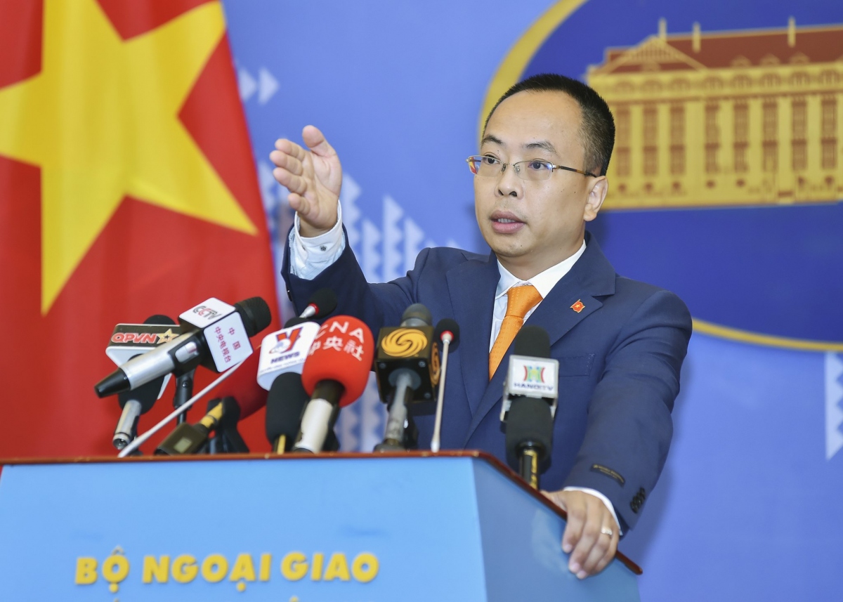 Việt Nam luôn kiên quyết, kiên trì bảo vệ chủ quyền của mình tại các vùng biển