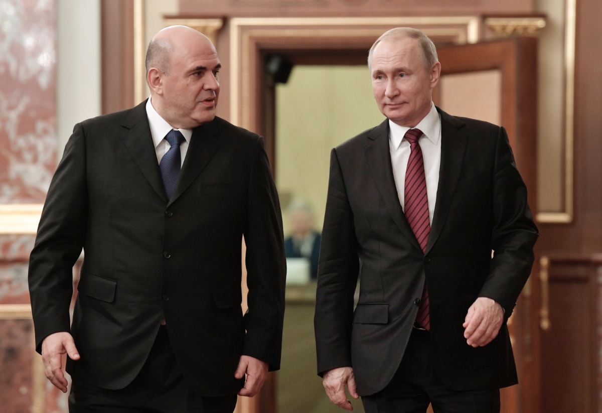 Tổng thống Nga Putin đề xuất tái bổ nhiệm ông Mishustin làm Thủ tướng