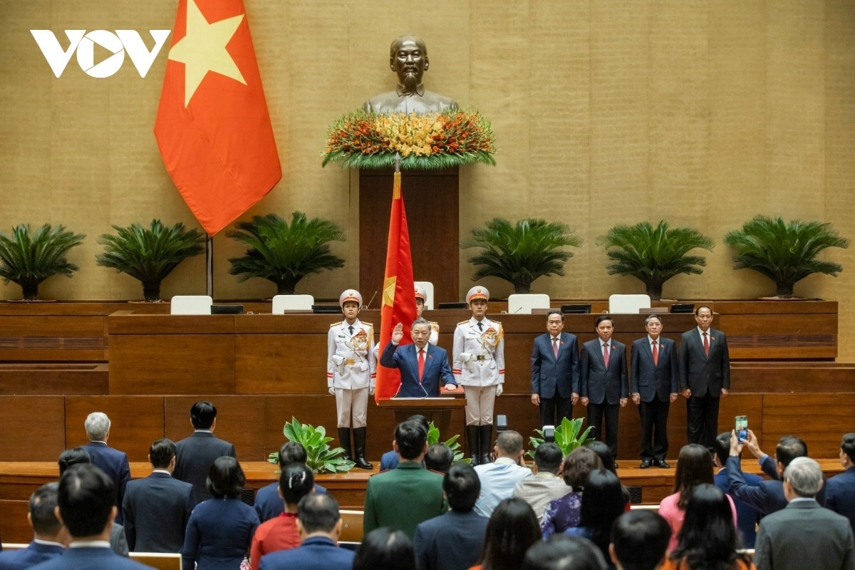 Thư chúc mừng Chủ tịch nước Tô Lâm và Chủ tịch Quốc hội Trần Thanh Mẫn