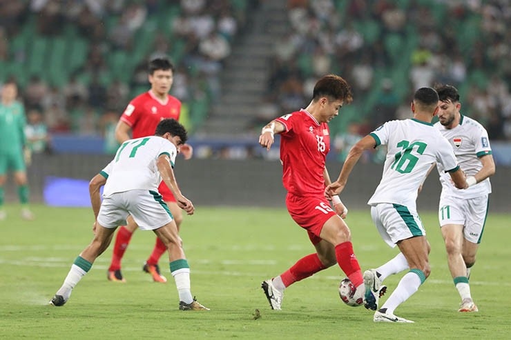 ĐT Việt Nam chia tay vòng loại World Cup 2026 bằng trận thua ĐT Iraq