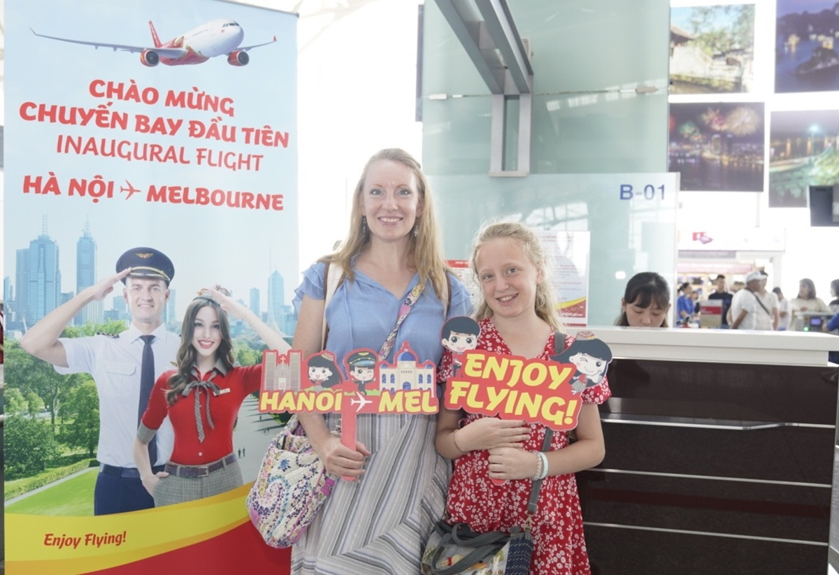Vietjet khai trương đường bay Melbourne với Hà Nội, vé Thương gia khuyến mãi 50%
