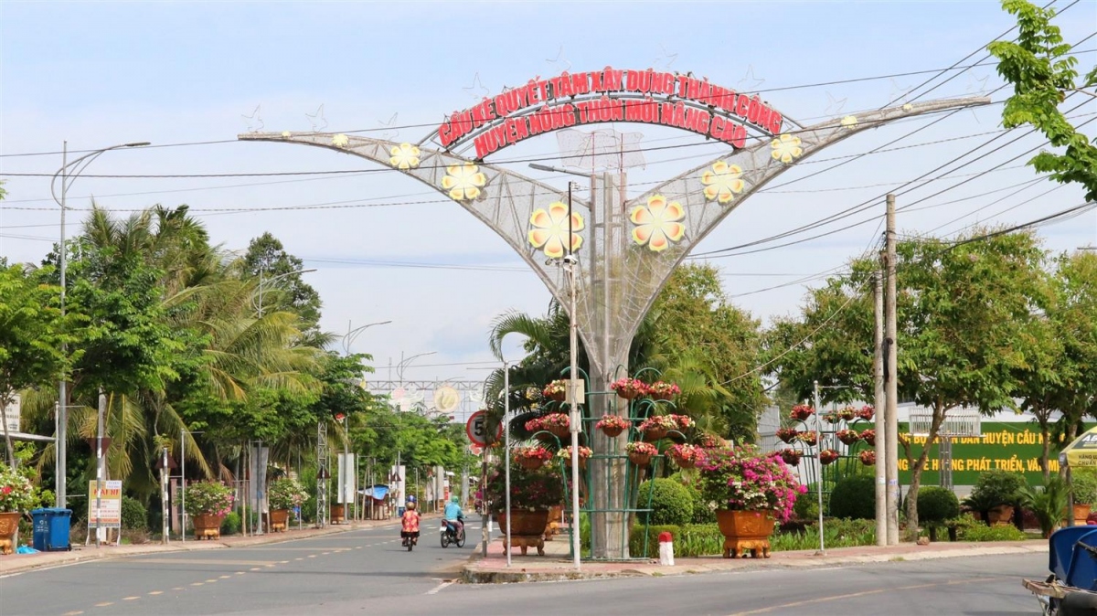 Công nhận 2 huyện của tỉnh Trà Vinh đạt chuẩn nông thôn mới nâng cao