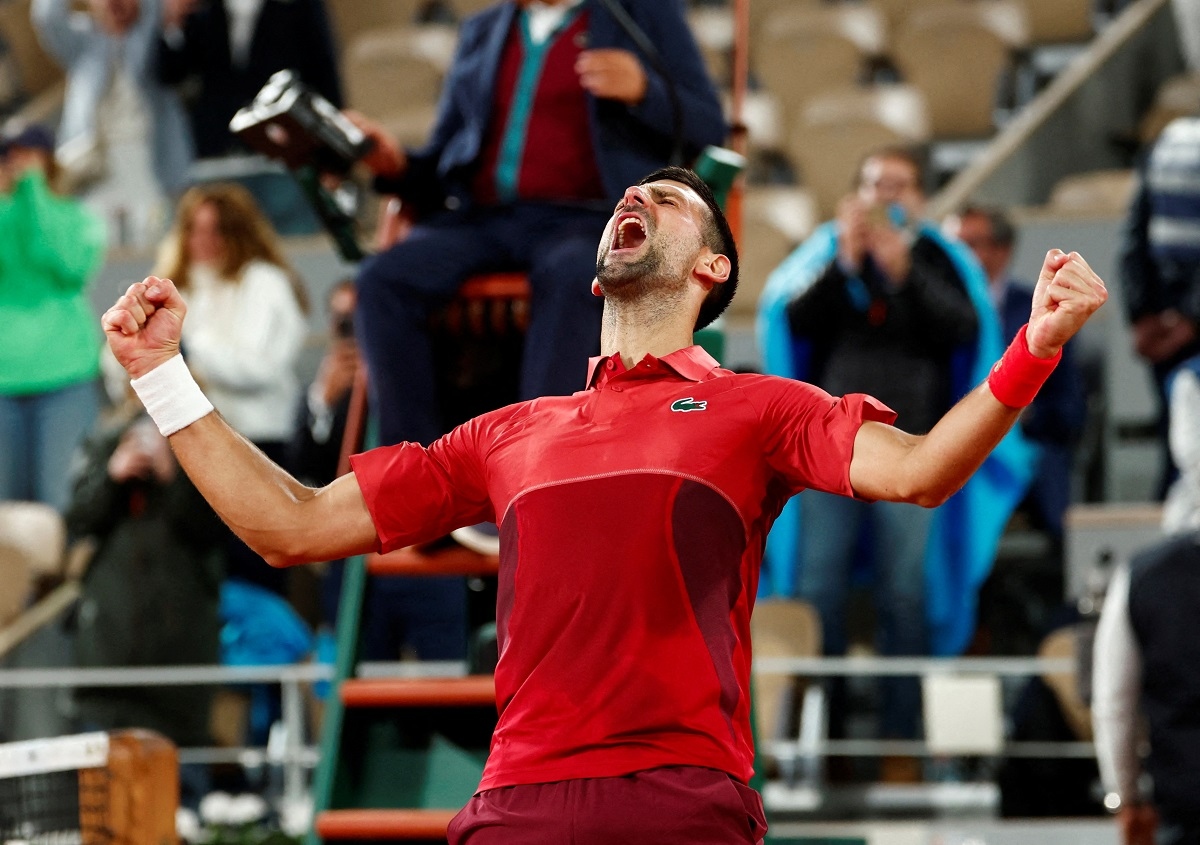 Djokovic tạo nên trận đấu lịch sử ở Roland Garros