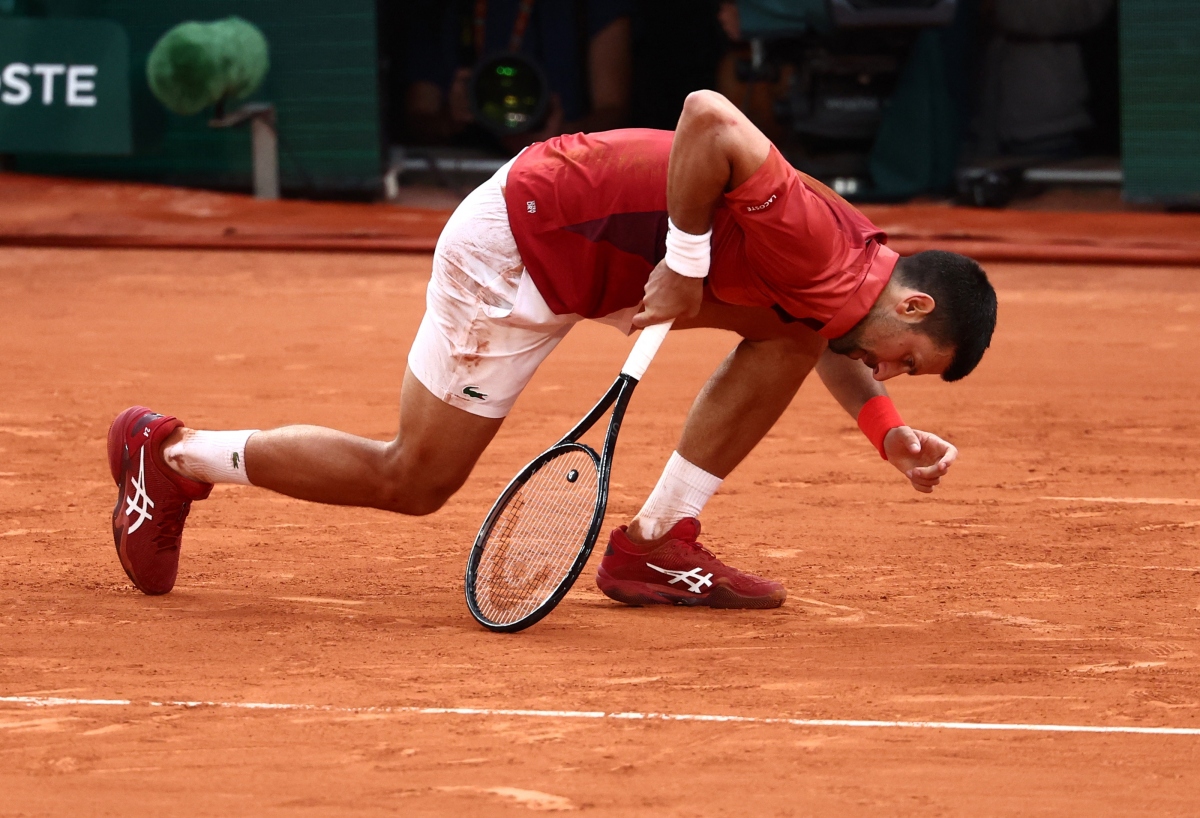 Djokovic rút lui vì chấn thương, Roland Garros sẽ có nhà vô địch mới