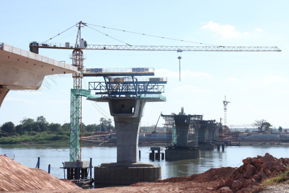 Lào và Thái Lan xây thêm cầu qua sông Mekong
