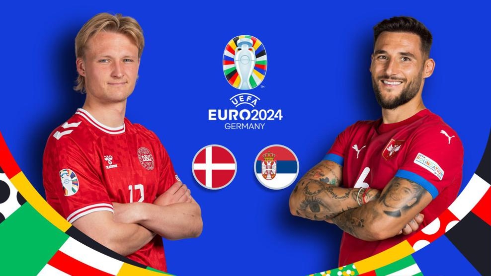 Xem trực tiếp trận Đan Mạch vs Serbia tại EURO 2024 ở đâu?