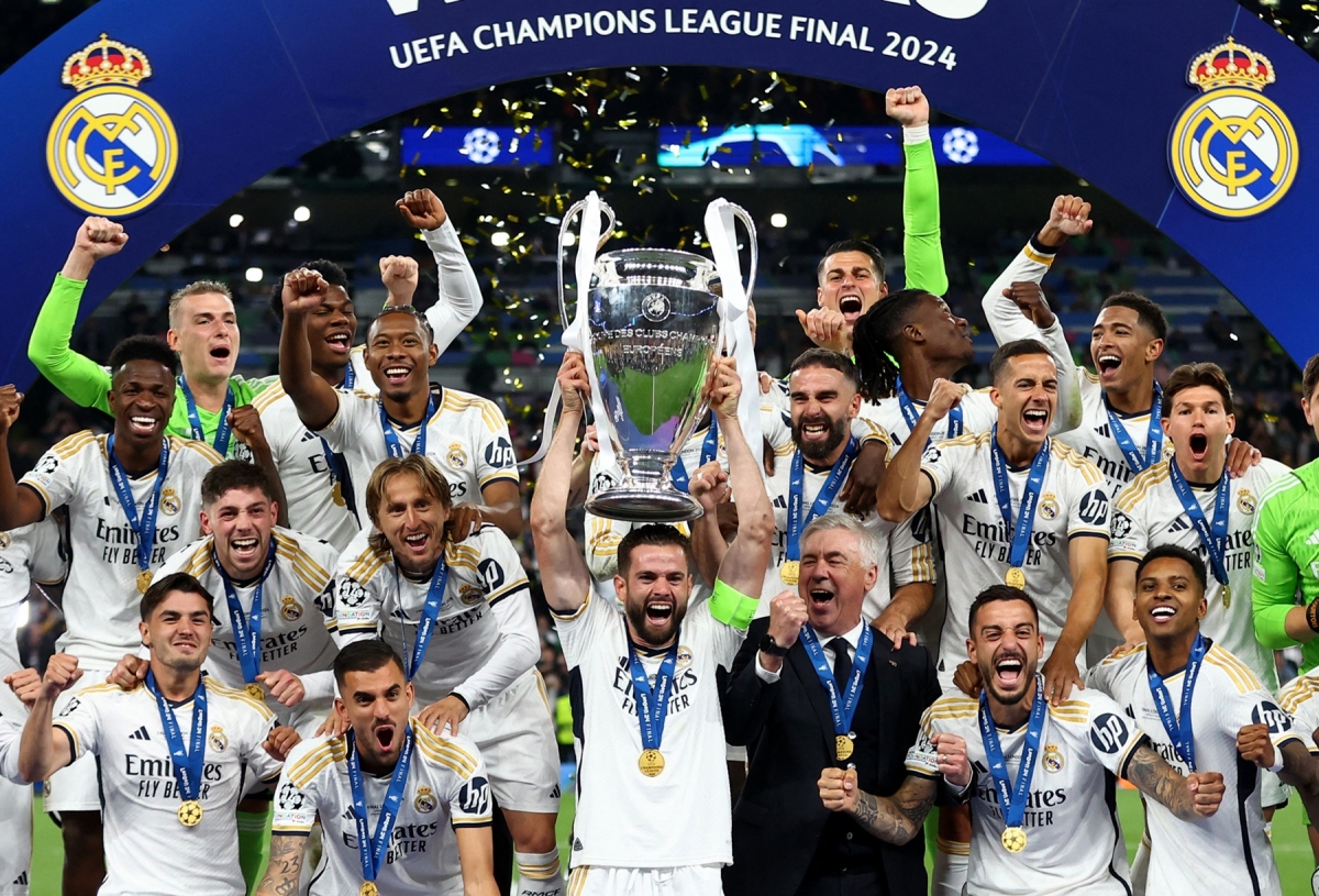 Thắng kịch tính Dortmund, Real Madrid vô địch Cúp C1 châu Âu 2023/2024
