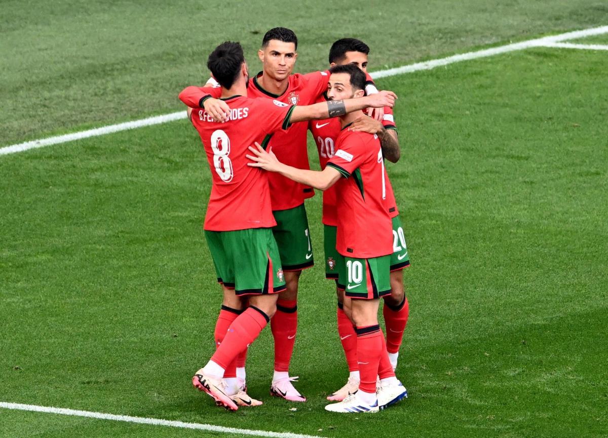Ronaldo và ĐT Bồ Đào Nha có thể ở nhánh đấu ''siêu khó'' tại EURO 2024