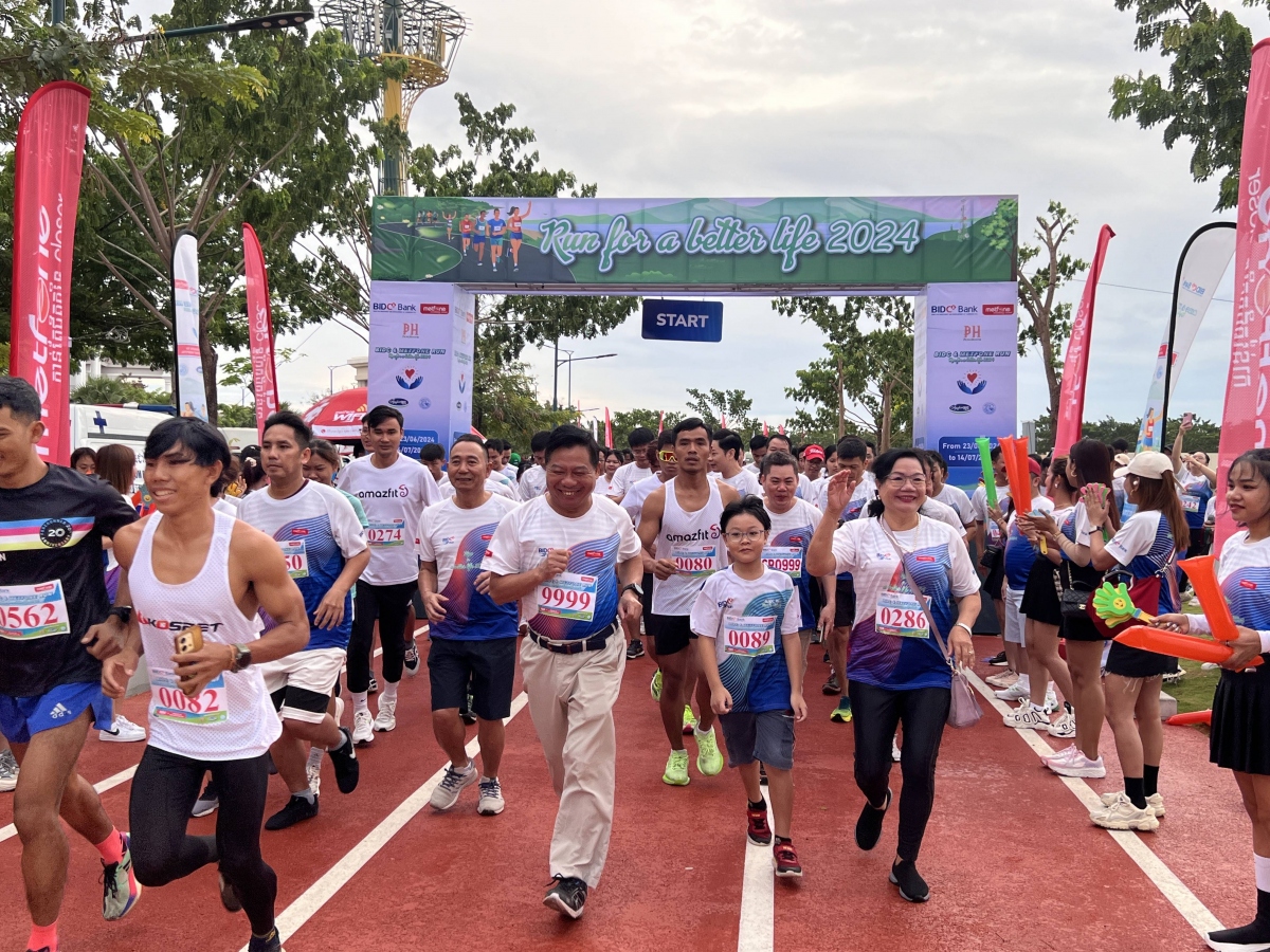 Doanh nghiệp Việt Nam tại Campuchia tổ chức giải chạy thiện nguyện