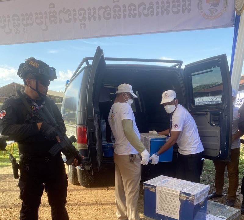 Campuchia tiến hành tiêu hủy hơn 4 tấn ma túy
