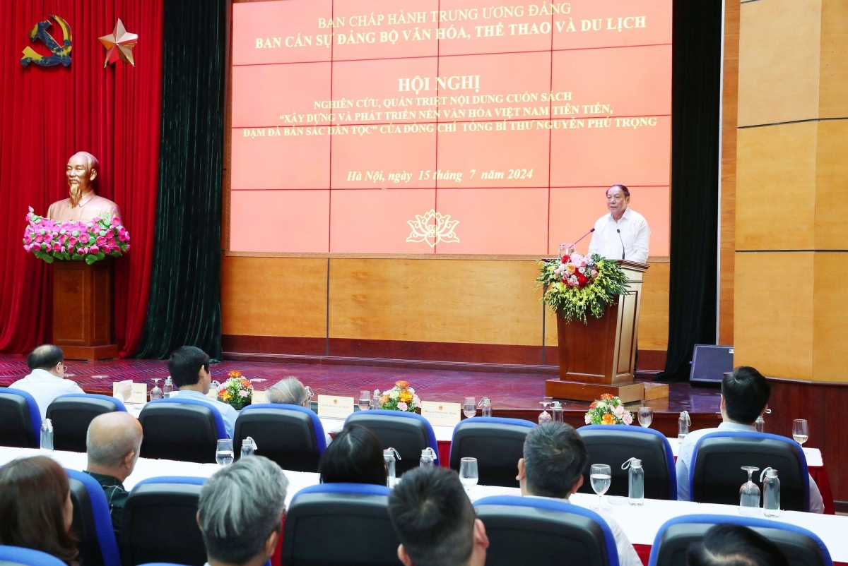 Lan tỏa nội dung cuốn sách của Tổng Bí thư Nguyễn Phú Trọng về văn hóa Việt Nam
