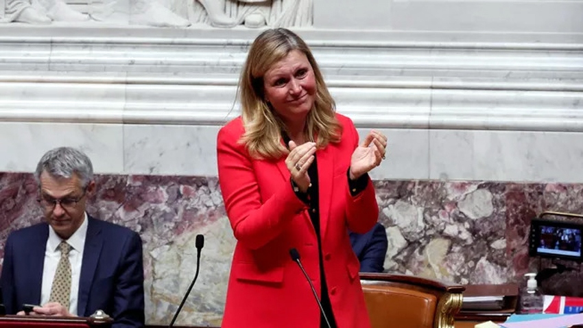 Bà Yaël Braun-Pivet tái đắc cử chức Chủ tịch Quốc hội Pháp trong chia rẽ