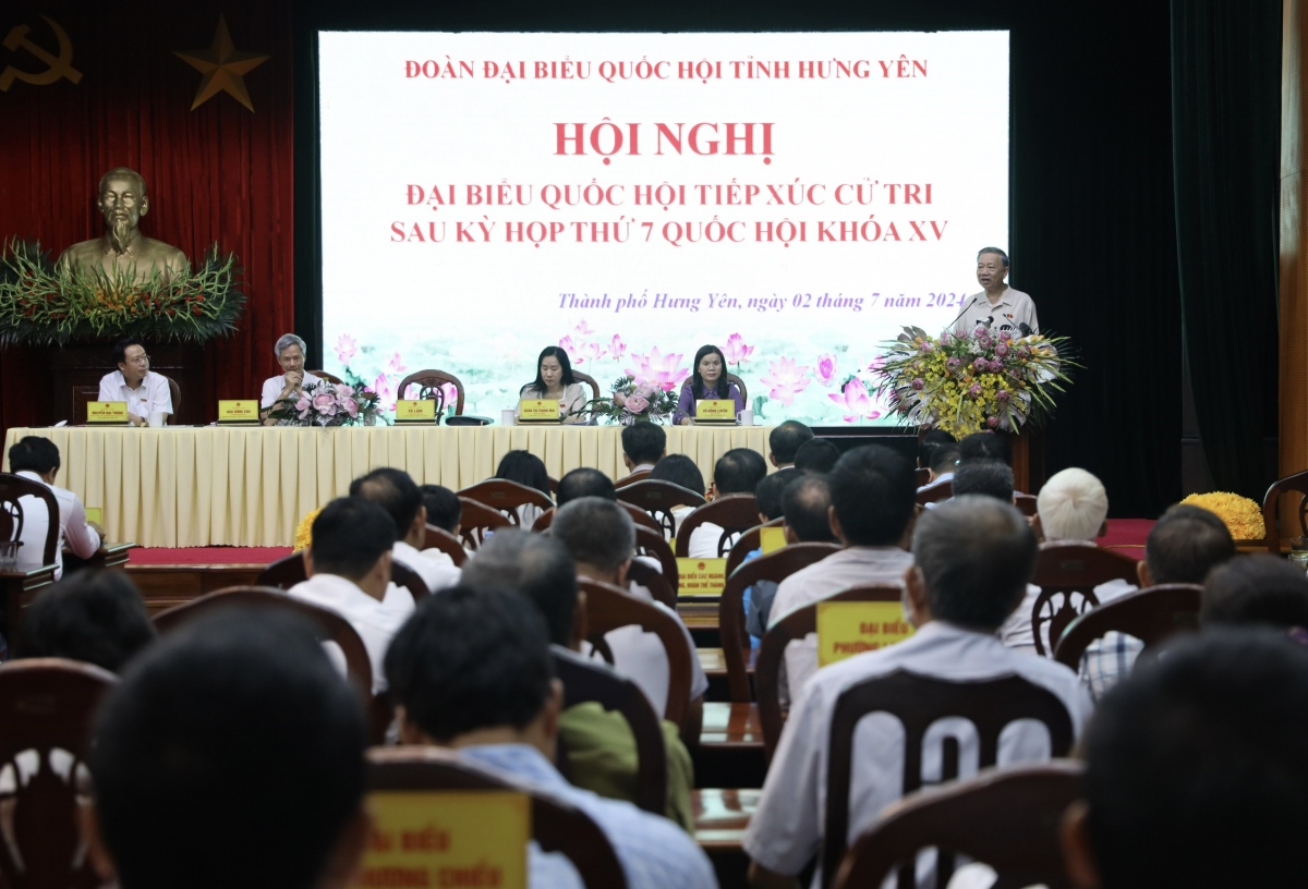 Chủ tịch nước giải đáp băn khoăn của cử tri Hưng Yên về hiệu quả PCCC