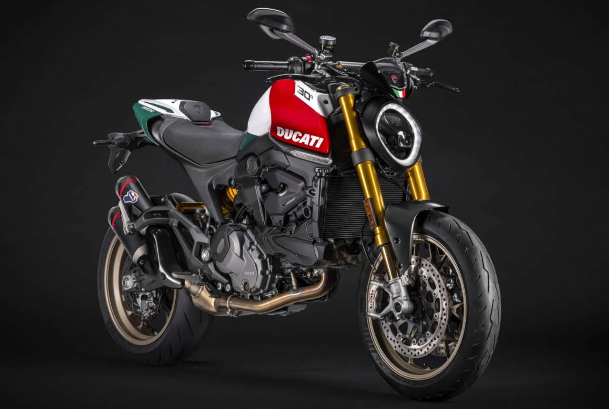 Ducati Monster 30° Anniversario 2024 phiên bản giới hạn 500 chiếc, giá hơn 670 triệu đồng