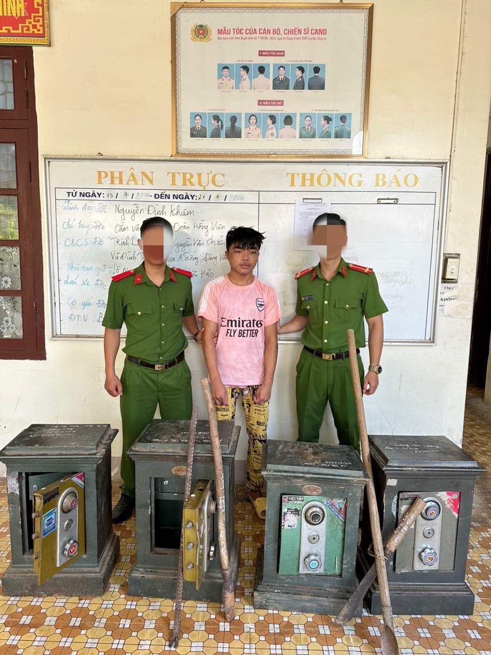 Bắt giữ đối tượng gây ra 5 vụ trộm két sắt ở huyện miền núi Sơn La