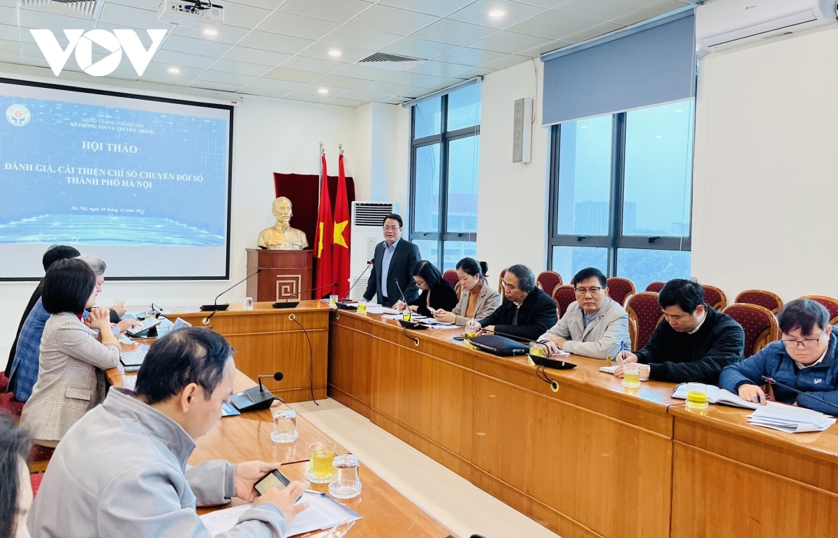 Hà Nội thành lập Hội đồng thẩm định, đánh giá kết quả chuyển đổi số năm 2024