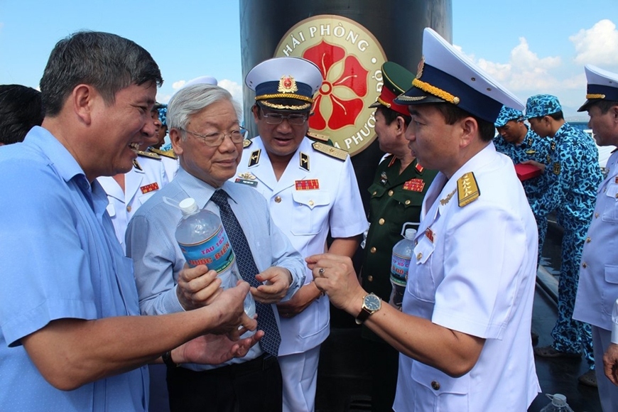 Trung đoàn Tàu ngầm 196 vận dụng tinh thần “7 dám” của Tổng Bí thư Nguyễn Phú Trọng