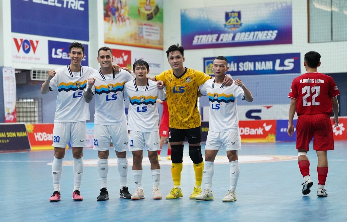 Thái Sơn Nam TP.HCM bảo vệ thành công ngôi vô địch trước 2 lượt trận