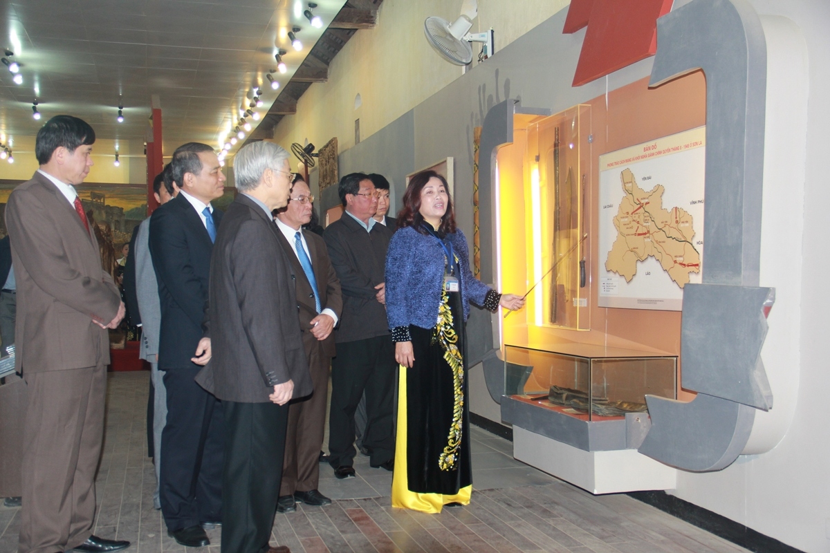 Bảo tàng Sơn La: Lưu bút của Tổng Bí thư là kim chỉ Nam trong thực hiện nhiệm vụ