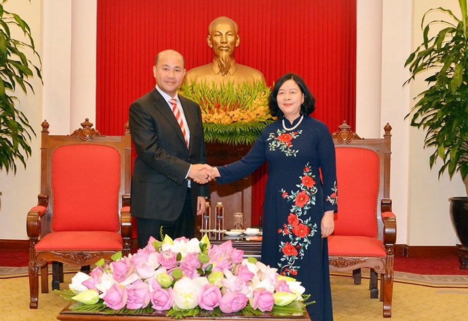 Tăng cường hợp tác giữa Ban Dân vận Trung ương Việt Nam và Campuchia