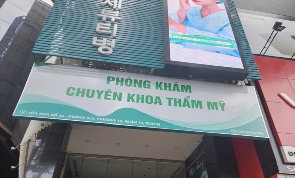 Cơ sở thẩm mỹ chui mở chuông báo cháy để thoát khỏi đoàn kiểm tra