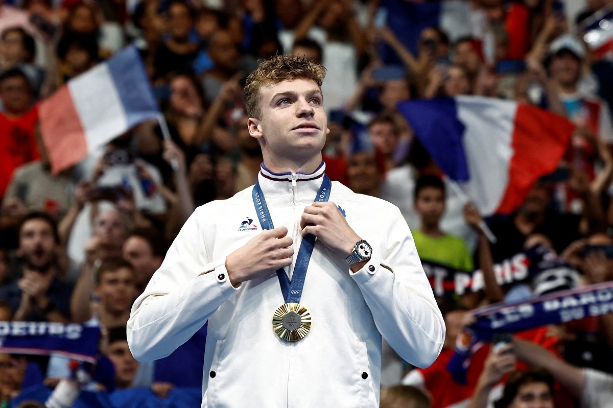 "Kình ngư'' người Pháp giành HCV thứ 4, phá kỷ lục Olympic của Michael Phelps