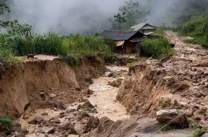 Sạt lở đất tại Hoàng Su Phì (Hà Giang) khiến 1 người tử vong