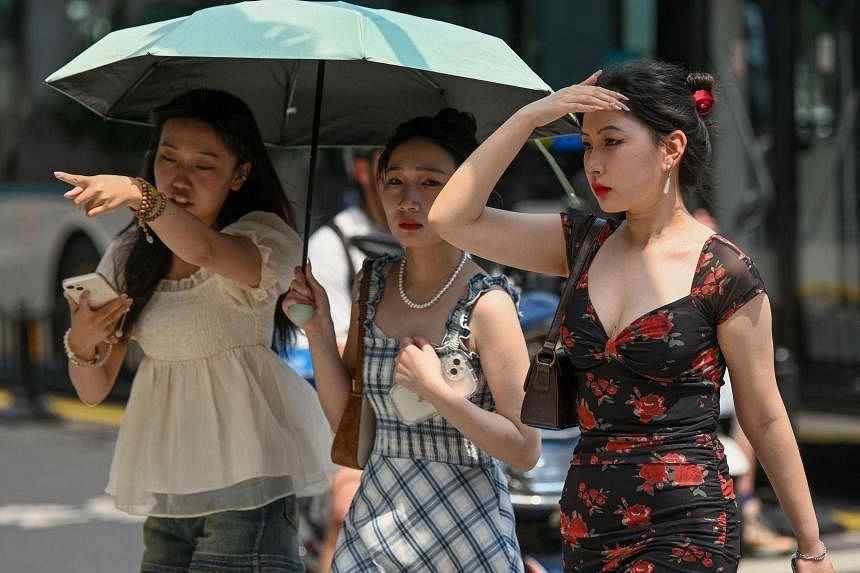 Thượng Hải (Trung Quốc): Nhiệt độ trong ngày lên tới 40 độ C