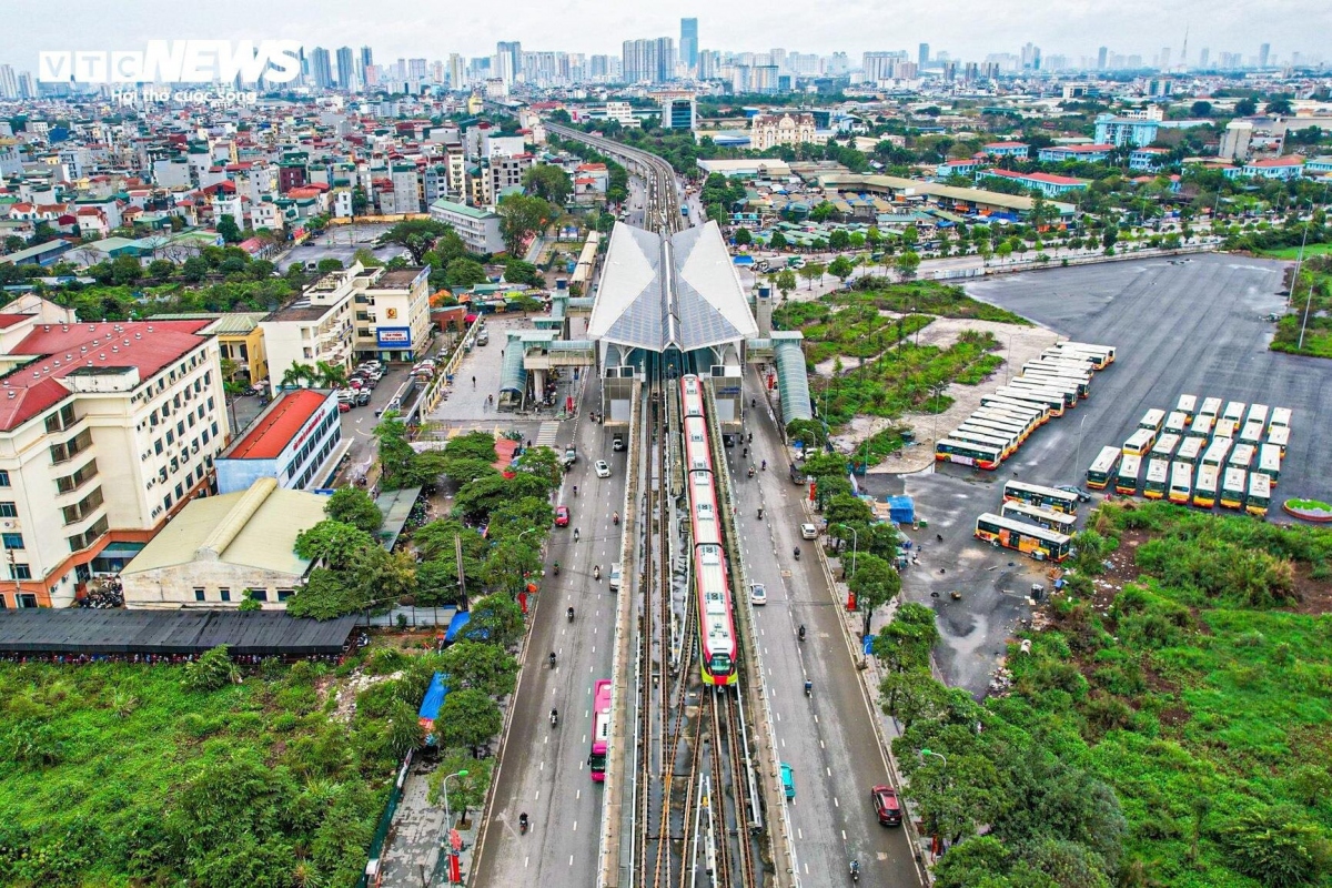 Đường sắt đô thị Nhổn - ga Hà Nội dự kiến chạy thương mại ngày 9/8