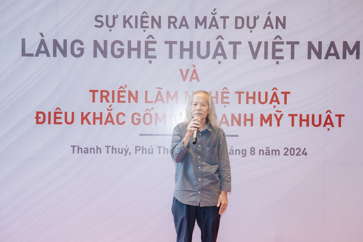 Ra mắt dự án “Làng nghệ thuật Việt Nam”