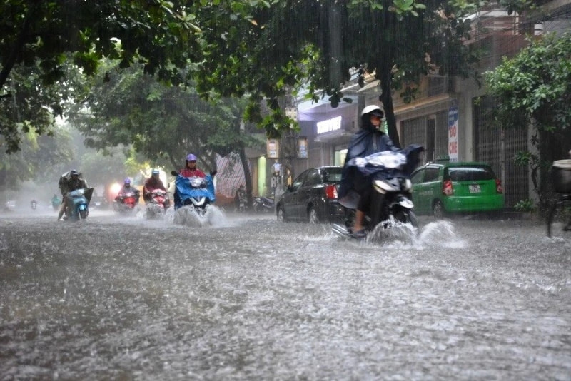 Thời tiết hôm nay 25/8: Đông Bắc Bộ và Thanh Hóa có mưa to và dông