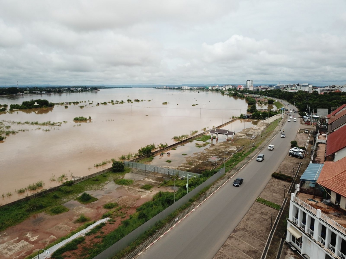 Cảnh báo mực nước sông Mekong dâng cao