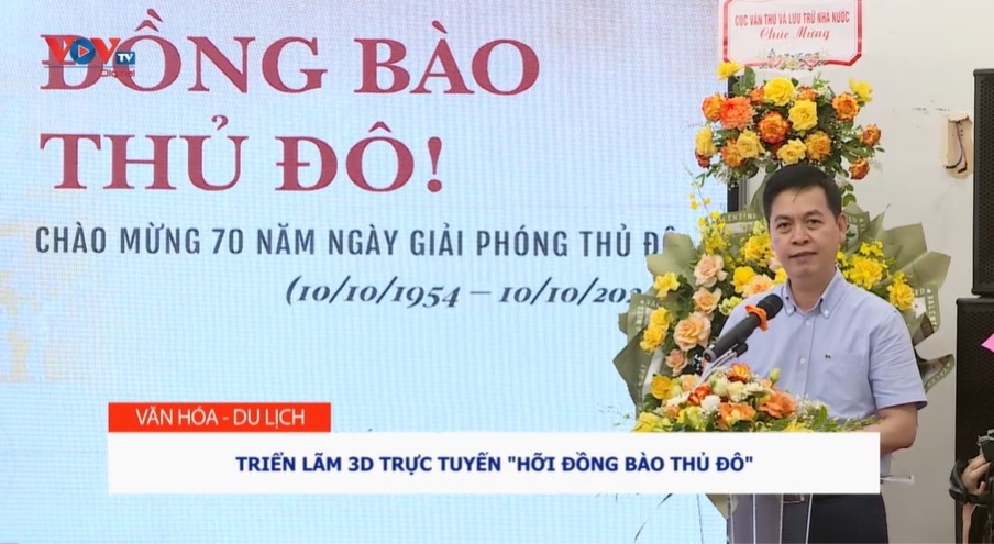 Triển lãm 3D trực tuyến “Hỡi đồng bào Thủ đô”